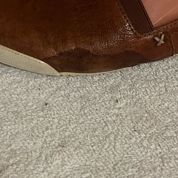 Frye Melanie Imperfections Leather Shoes Sz 7 1/2 - Picture 10 of 14